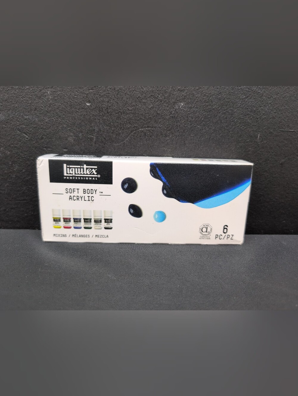 Liquitex Professional Soft Body Acrylic Color Mixing Set 22ml 6 Colors